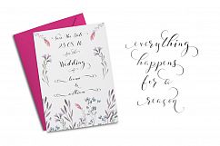 Strangelove Calligraphy Font - wedding font Product Image 9