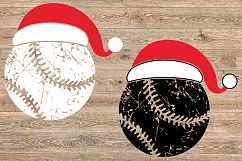 Santa Baseball Hat Christmas svg Elf 1040s Product Image 3