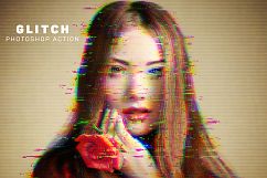 Glitch Photoshop Action Product Image 9