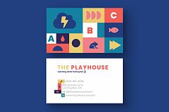 Kindergarten Business Card Product Image 3