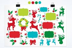 Christmas Reindeer graphics and illustrations Product Image 2