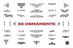 Vintage Ornaments Set - AI, EPS, PNG Product Image 5