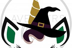 Halloween Unicorn Witches Bundle SVG | Spooky, Cute Product Image 6