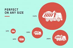 Glyph Vector Icons Bundle- Flat Filled Icons in SVG, PSD, AI Product Image 6