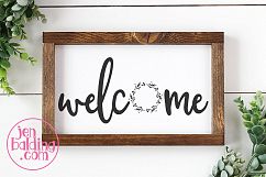 Welcome Wreath SVG Product Image 2