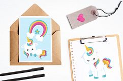 Baby Unicorn graphics and illustrations Product Image 4