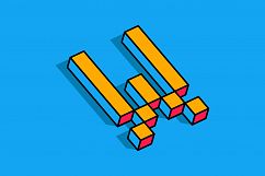 Isometric Alphabets Product Image 24