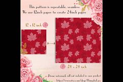 100 Seamless Tinted Autumn Leaves Pattern Digital Papers Product Image 6