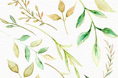 English Garden Watercolor and Glitter Bundle Product Image 8