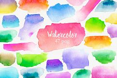 Watercolor Background Watercolor Blotches Product Image 2
