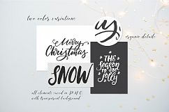 Winter and Christmas overlays Product Image 7