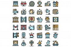 Art director icons set vector flat Product Image 1