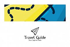 Travel Guide - Origami Air Plane Stock Logo Template for Tourism App Product Image 3
