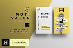 Motivator Business Card - BC076 Product Image 1