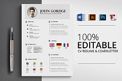 Job CV Resume Word Product Image 1
