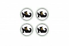Halloween ITH Green Set of 4 Embroidery Designs Product Image 7