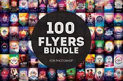 100+ Flyer Templates - Mega Bundle Product Image 1