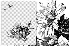 Trumpet Flowers - Vintage Florals Product Image 2