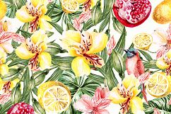 Hand Drawn Watercolor Flowers Product Image 2