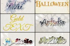 40 Unique Text Effects To Trendify Your Designs Product Image 7