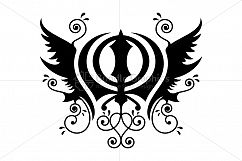 Khanda Sahib - Sikh Religious Illustrative Symbol Product Image 1