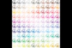 100 Shiny Pearl Clip Arts, Bridal Shower, Luxury Clip Arts Product Image 4