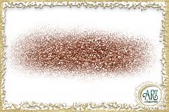 Brush Strokes in Blue and Rose Gold - Digital Clipart 21 of beautiful PNG files Product Image 12
