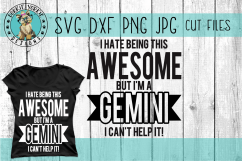 Gemini - I hate being this awesome but i&#039;m a, BUNDLE SVG Product Image 1