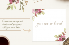 Fall Watercolor Clip Art Set #1 Product Image 3