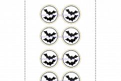 Halloween Bats ITH Feltie Embroidery Design Product Image 9