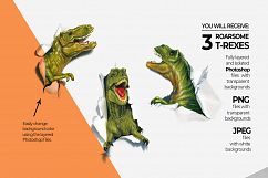 Dinosaurs Misbehaving- RoarsomeT-Rex Product Image 3