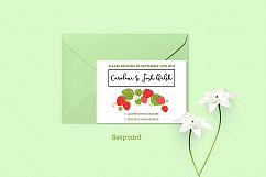 Summer Wedding Invitiation Set Product Image 4