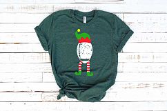 Elf Football Christmas svg merry christmas 1037s Product Image 1