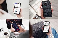 iPhone X Mock-Up Office Style Product Image 4