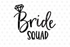 Bride squad wedding SVG, EPS, PNG, DXF Product Image 2