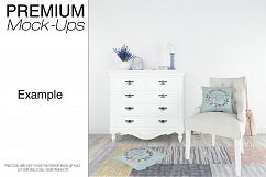 Throw Pillows &amp; Carpet Mockup Pack Product Image 12