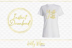 Walk By Faith SVG File Product Image 2