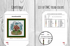Zodiac Gemini Cross Stitch pattern PDF, Astronomy stitching Product Image 3