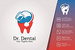 Dr. Dental Logo Template Product Image 1