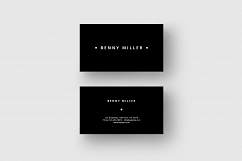 Business card template – clean &amp; modern Product Image 1