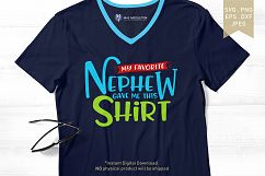 My Favorite... Gave Me This Shirt SVG Bundle - 15 Designs Product Image 11