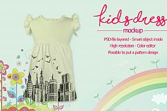 Kids Dress Mockup Product Image 1