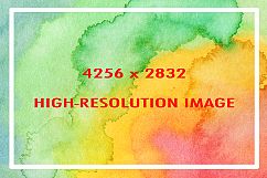 50 Watercolor Backgrounds 05 Product Image 3