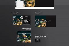 Burger House Design Templates Bundle Product Image 15