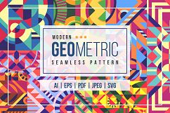 20 Modern Geometric Seamless Pattern Product Image 1