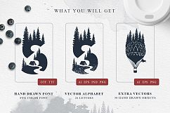 Into The Wild - Double Exposure Font Product Image 2