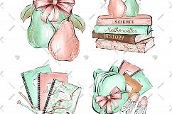 Back to School Cliparts Product Image 4