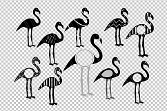 Flamingo svg dxf cutting files Product Image 2
