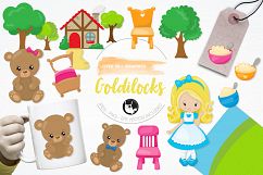 Goldilocks graphics and illustrations Product Image 1