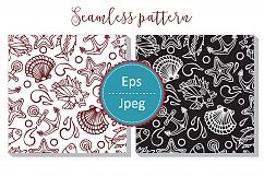 Marine and nautical decor.  Underwater life. Sea ornament. Eps, Png, Jpeg.  Product Image 17